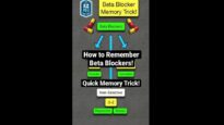 How to Remember Beta Blockers – MEMORY TRICK!
