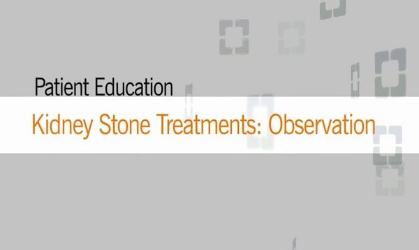 Non-surgical Approach to Kidney Stones