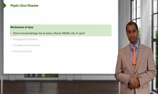 Peptic Ulcer Disease- Mechanisms and Treatment – Lecturio Medical