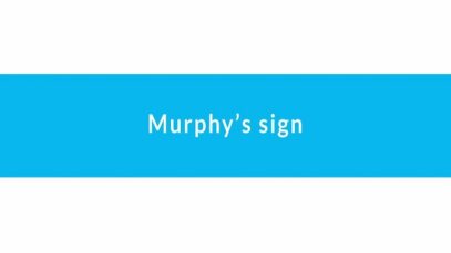 Murphy Sign – Clinical Examination