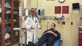 Physical exam findings for the work up of acute appendicitis