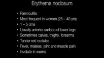What is Erythema Nodosum.