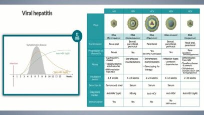 Viral Hepatitis Comparing Hepatitis A B C D and E