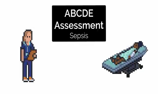 ABCDE Assessment Sepsis Emergency Simulation Scenario OSCE