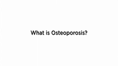 What is osteoporosis