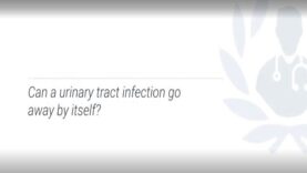 Can a urinary tract infection go away by itself