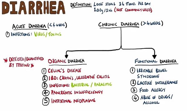 WHAT IS DIARRHEA Diarrhea Causes, Organic vs Functional Diarrh