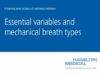 Essential variables and mechanical breath