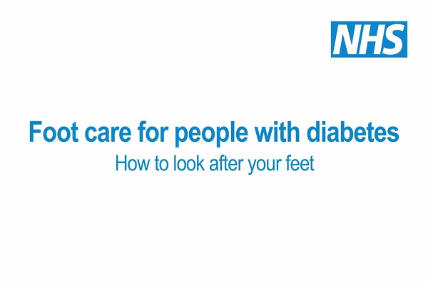 Foot care for people with diabetes How to look after