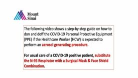 Contact and Airborne Isolation Personal Protective Equipment Tr