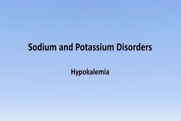 Hypokalemia