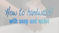 WHO How to handwash With soap and water