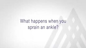 How to Care for a Sprained Ankle