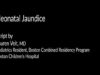 Neonatal Jaundice